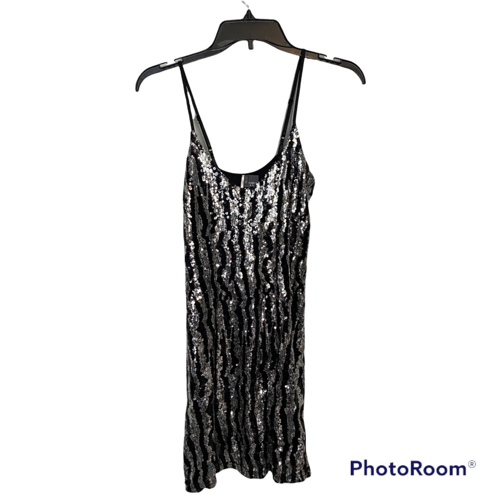 Sparkle & Fade Sequin Sexy Cocktail Mini Dress